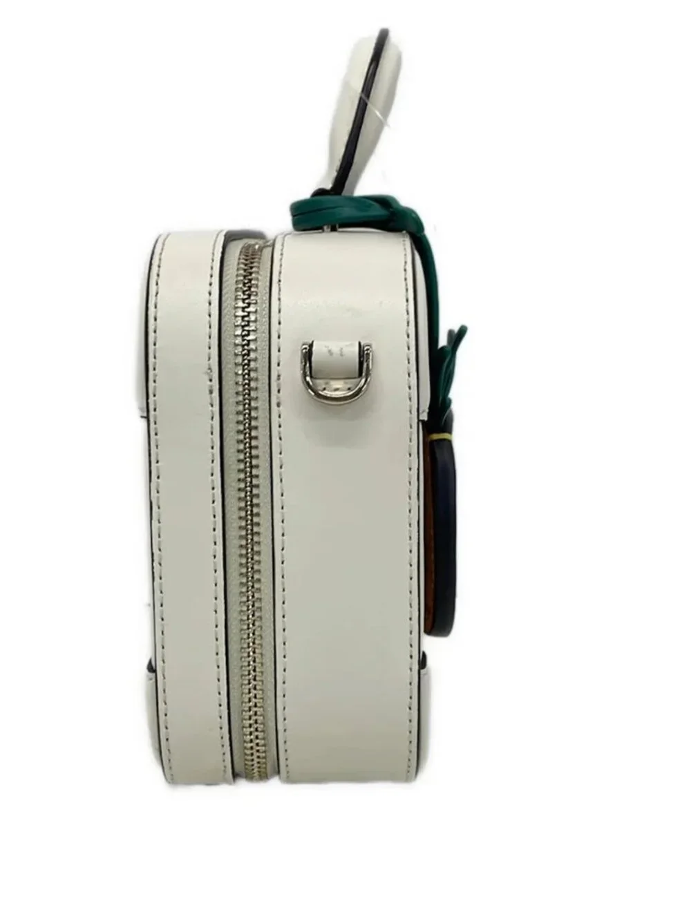 Kate spade K7348 Light Brown White Rattan Leather Handbag